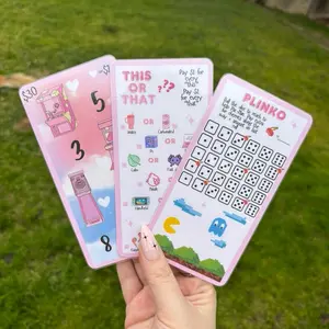 Gaming Through The Years Binder Box Bonus Challenges PINK Add On | PHYSICAL Item