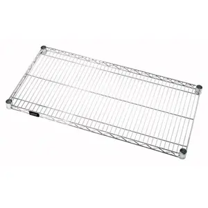 212 MAIN Shiny Chrome Plated All-Welded Wire Shelf, 24x48 in. - Large Home Appliance Parts & Accessories Storage Rack