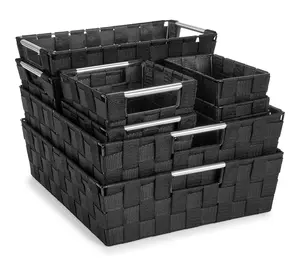 Sorbus Set of 9 Large Storage Baskets for Organizing