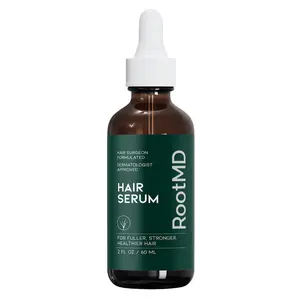 RootMD Hair Serum - Best Options for Thicker Healthier Hair Serum with Rosemary Oil, Saw Palmetto, Pumpkin Seed Oil, Jojoba Sunflower Oil, Peppermint Oils 2 FL OZ 60 ML