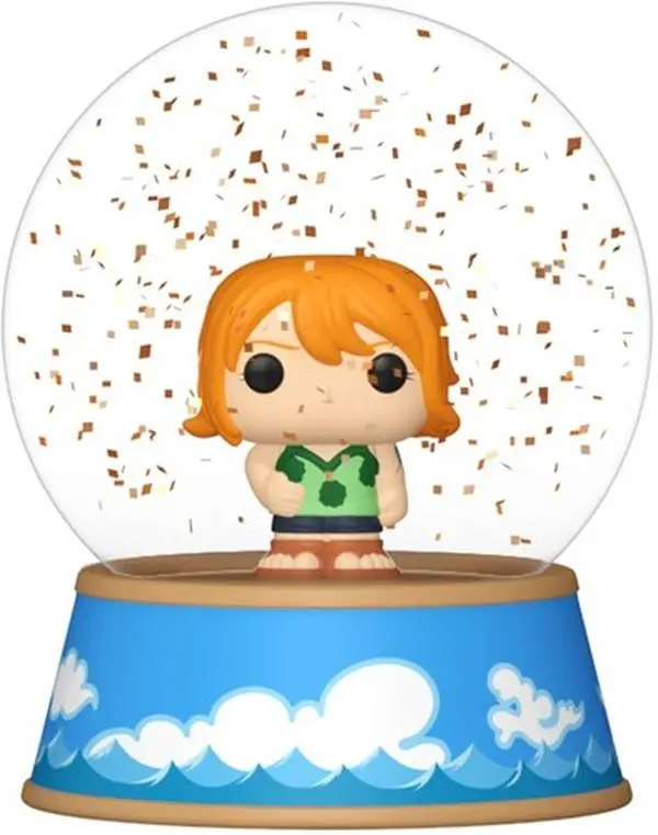 Funko POP! Mini Glitter Globe: One Piece - Nami  [COLLECTIBLES] Snow Globe , Vinyl figurine/statue, Collectible
