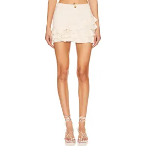 Tularosa Gigi Mini Skirt in Cream