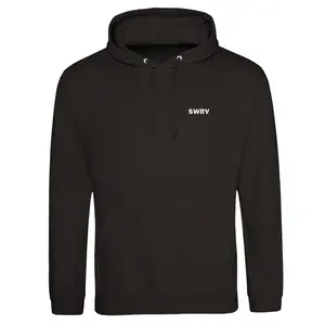 SWRV Premium Unisex Pullover Hoodie | JustHoods JH001 Deep Black