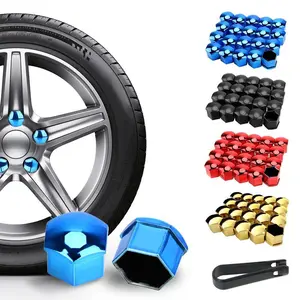 Car Wheel Nut Cover, 17/19/21mm Car Wheel Nut Cover, Anti-rust Car Wheel Nut Bolt External Decoration, Automotive Car Accessories