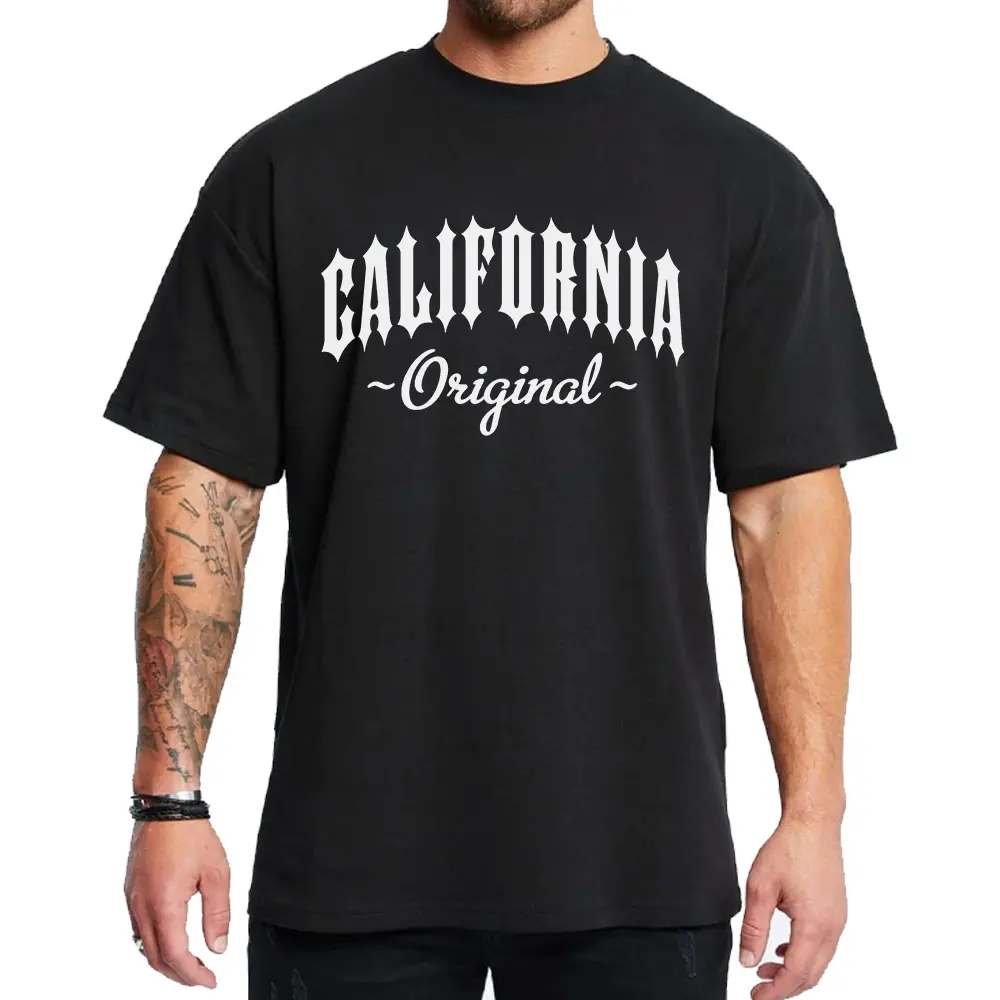 California CA Original Lettering Chicano Clothing Mexican Clothes Lowrider Clothes Oversized 3103 Graphic Tee Medium Heavy Sweatshirt Hoodie for Men & Women Unisex Fit