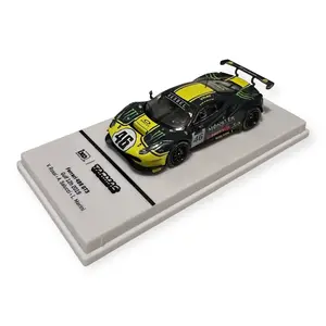 Tarmac Works Ferrari 488 GT3 Gulf 12 Hours #46 Rossi Diecast Collectible, Racing Car Model, Collectible Car, Hot Wheels Alternative