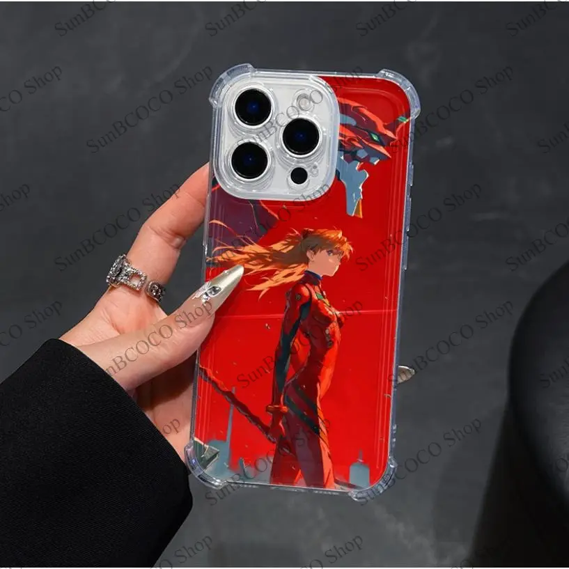 Neon Genesis Phone Case Anime Neon Genesis Evangelion Classic Fashion Smartphone Casing, Handheld  Cellphone Protective Case for iPhone 17/16/15/14/13/12/11 Pro Max Plus Air,  Drop-Proof Unique Design Gift for Mobile Devices TikTok Shop