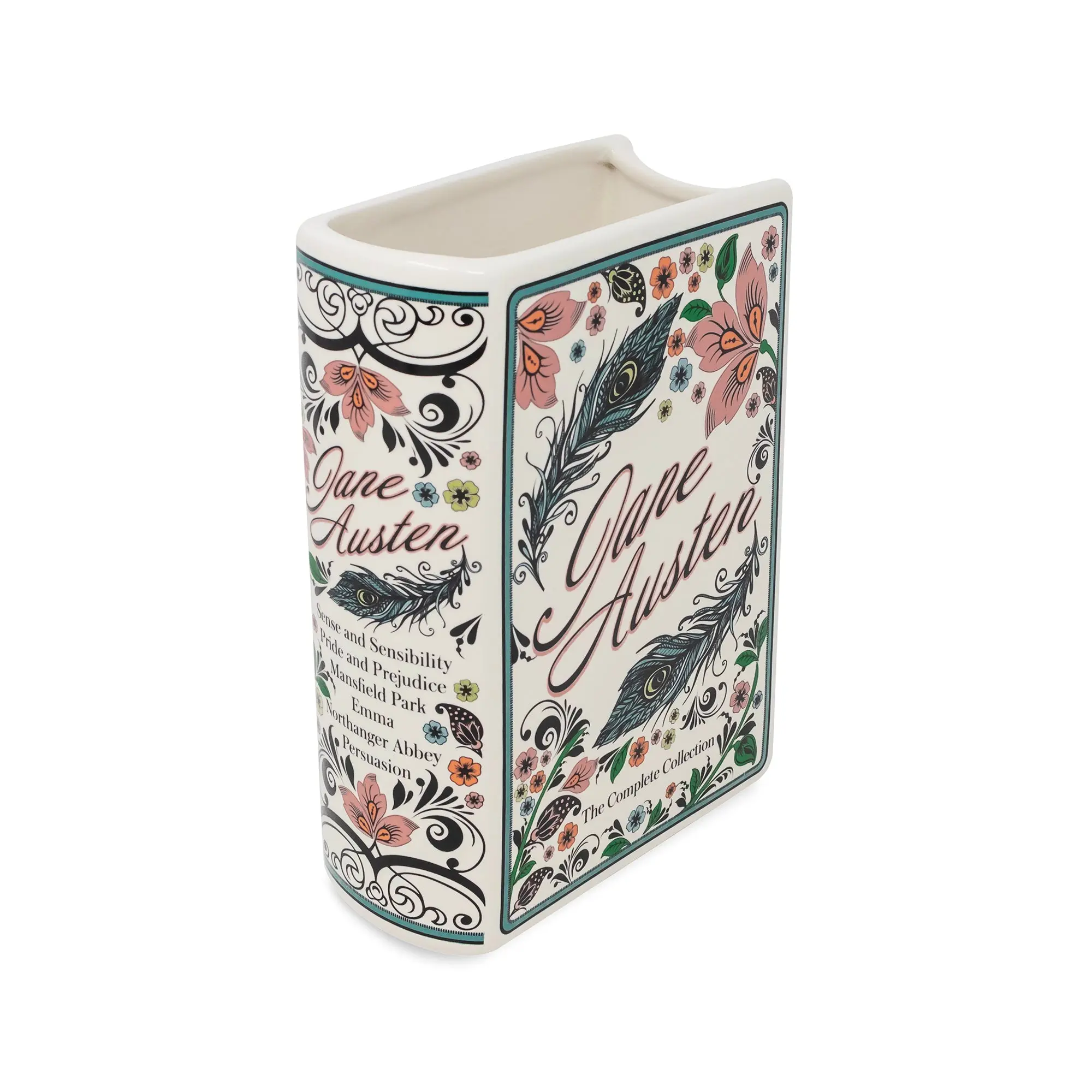 Large Book Vase, Jane Austen