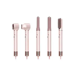 New High-Speed Ion Hair Dryer, Five-in-One, Stylish, Noise Reduction, Lightweight, Christmas Gift for Girls, Top Choice for Men's Gifts, TikTok Shop Festival Sale