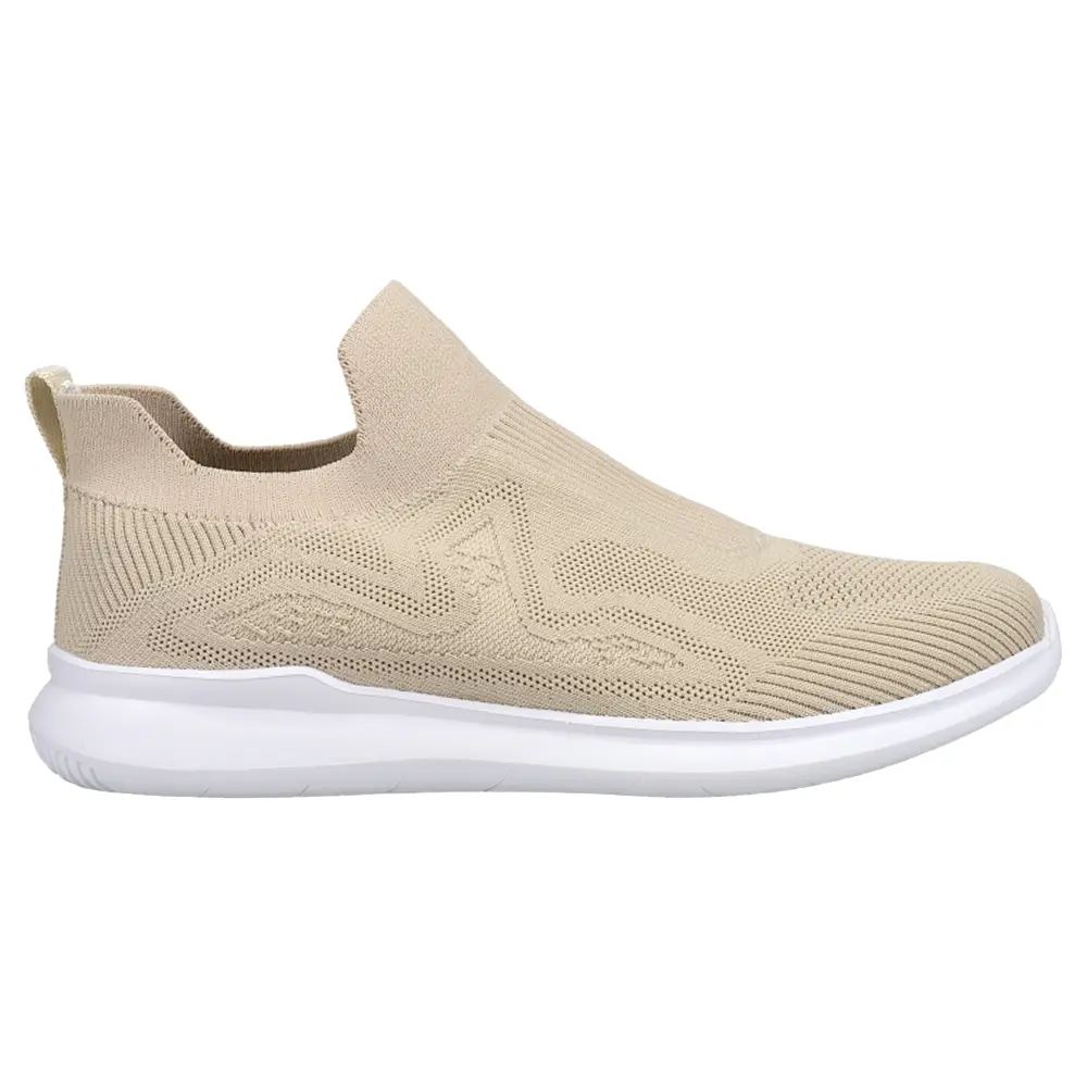 Propet Womens Travelbound Slip On Sneakers Shoes Casual - Beige