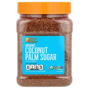 BetterBody Foods Organic Coconut Palm Sugar, 1 lb 8 oz (680 g)
