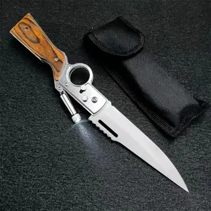 [Father's Day Gift] AK47 Pocket Folding Knife, 5C13Mov Stainless Steel, Security Lock, Men's Tactical Knife for Defense, Suitable for Camping, Outdoor Survival, EDC Tools, Knives For Defense