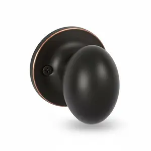 Somerset Dummy Door Knob, Oil Rubbed Bronze