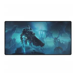 World of Warcraft Wrath of the Lich King gaming desk/mouse pad