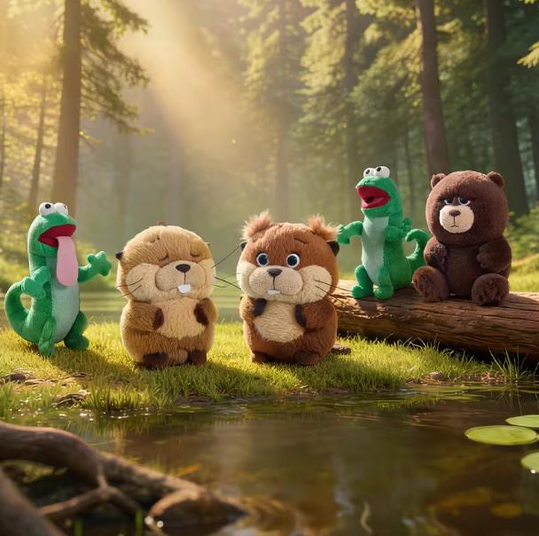 Disney·Pixar's The Beavers' Transformation Plan Series, New & Popular, Cute & Funny Doll, Adorable Official Plush, Perfect Gift Disney·Pixar's The Beavers' Transformation Plan Series, New & Popular, Cute & Funny Doll, Adorable Official Plush, Perfect Gift