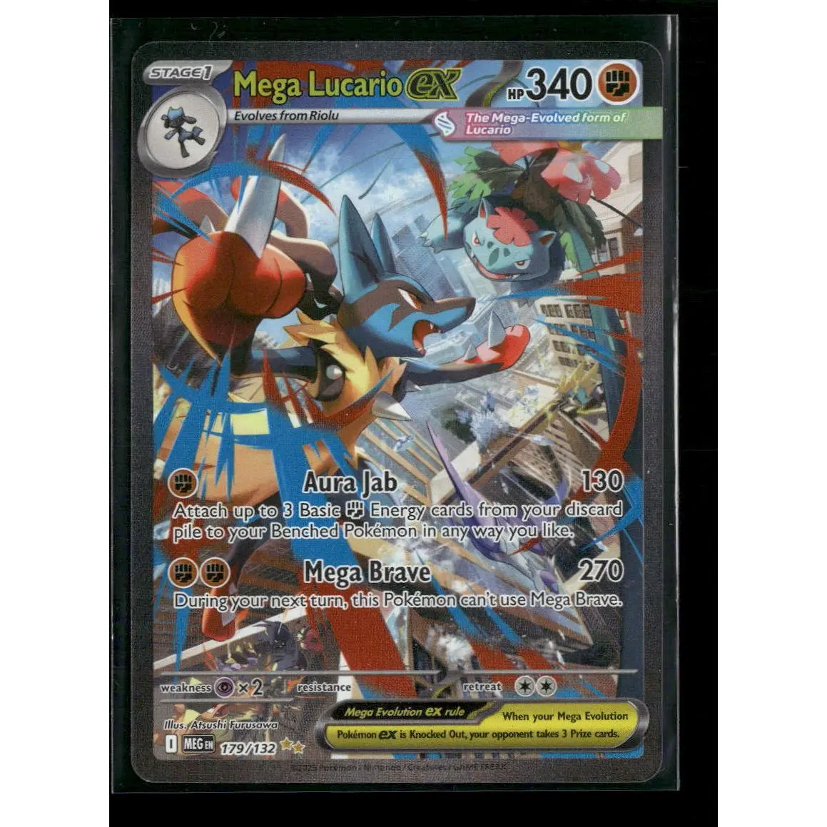 ME01: Mega Evolution Mega Lucario ex #179/132