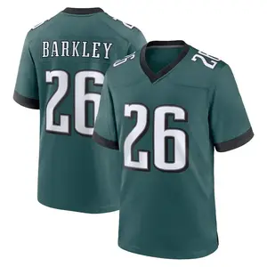 New Design B4rkley 26 Green Football Jersey Shirt, America Football Jersey, Sport Clothing, Football Uniform, Jersey For Football