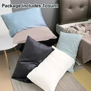 Natural Rayon Derived from Bamboo，Cooling Pillow Cases Standard Size 1 Pack,Cooling Pillowcase for Hot Sleepers, Soft & Breathable Cool Pillow Covers , Gifts,