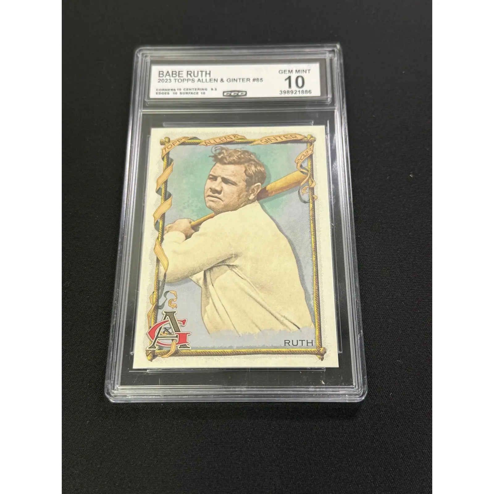 Babe Ruth 2023 Topps Allen & Ginter CCG 10 Rookie