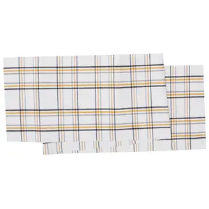 Honey Bee Plaid Table Runner by Valerie