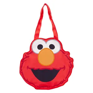 Loungefly Sesame Street Elmo Cosplay Oversized Canvas Tote Bag
