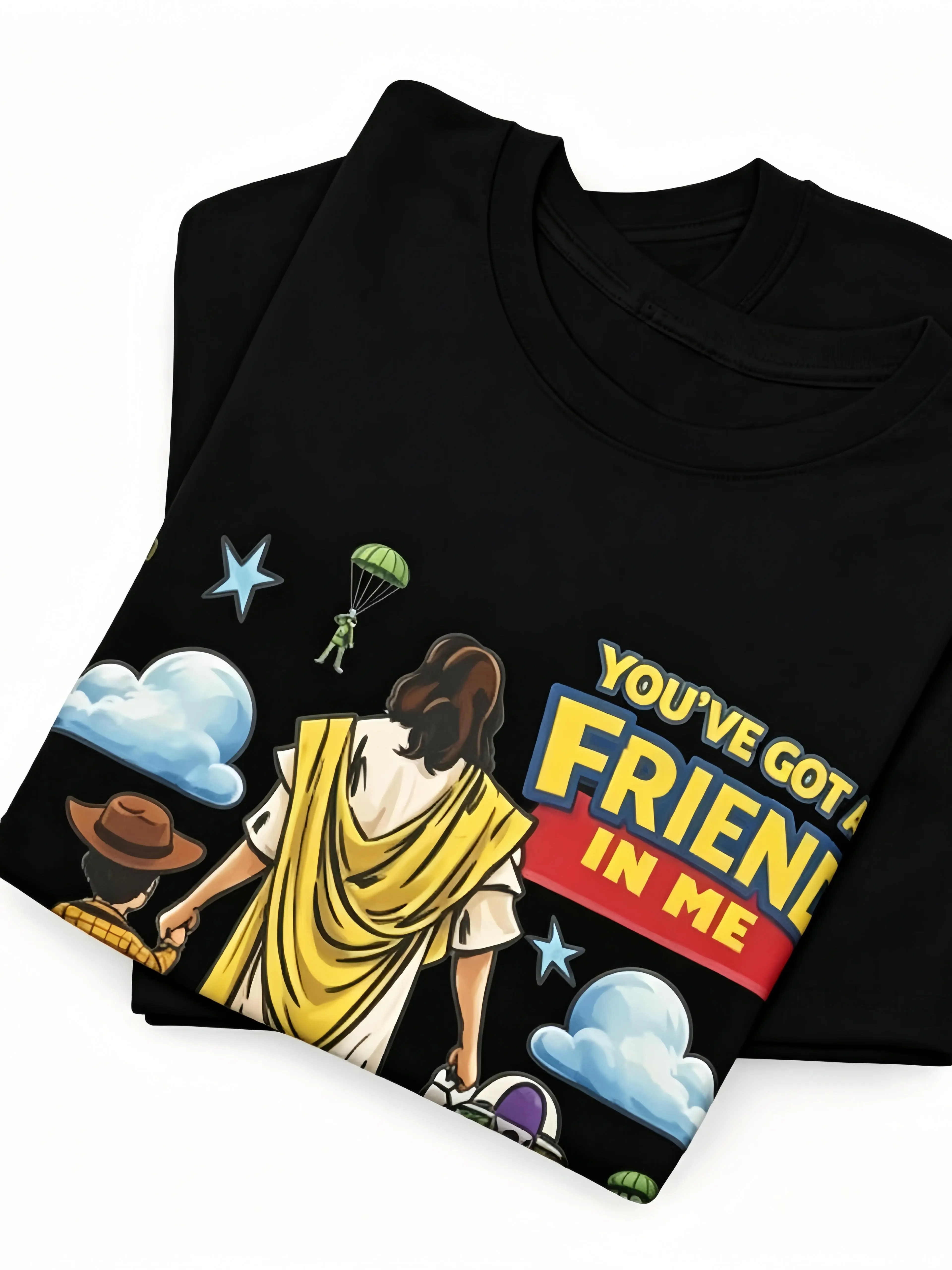 Retro Jesus You've Got A Friend In Me T-shirt, Jesus Story Tshirt, Faith Friendship Shirt, Jesus Tee, Christian Shirt