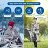 6/10PCS Emergency Blankets, Outdoor Mylar Blanket, Emergency Survival Supplies, Outdoor Camping Survival Gear, Lightweight and Portable, Ideal for Hiking, Backpacking, and Emergencies, Survival Equipment