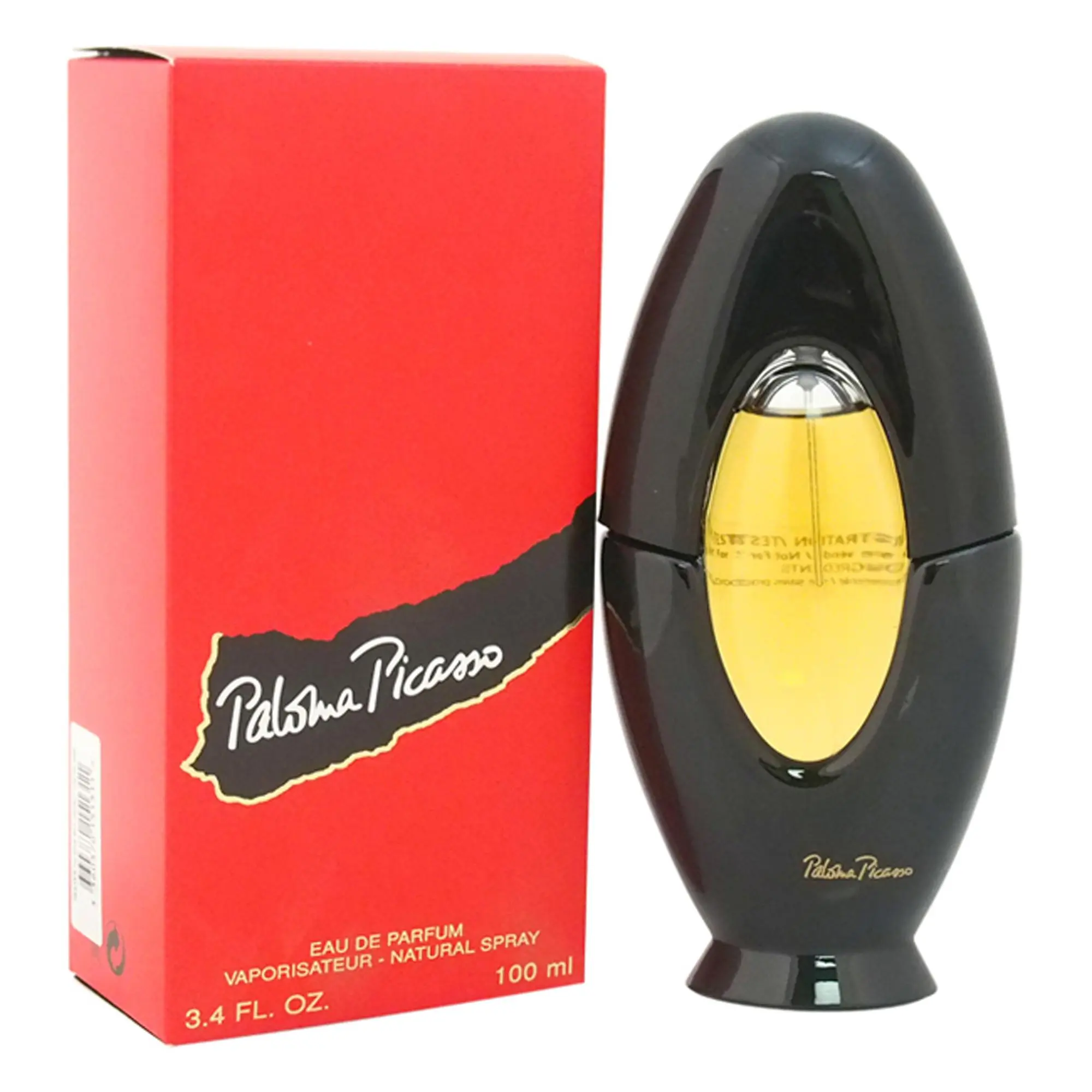 Paloma Picasso Eau de Parfum Spray for Women, 3.4oz Single Bottle, Long-Lasting Scent for Everyday Wear, Ideal for Spraying Pulse Points, Spray Pulse Points