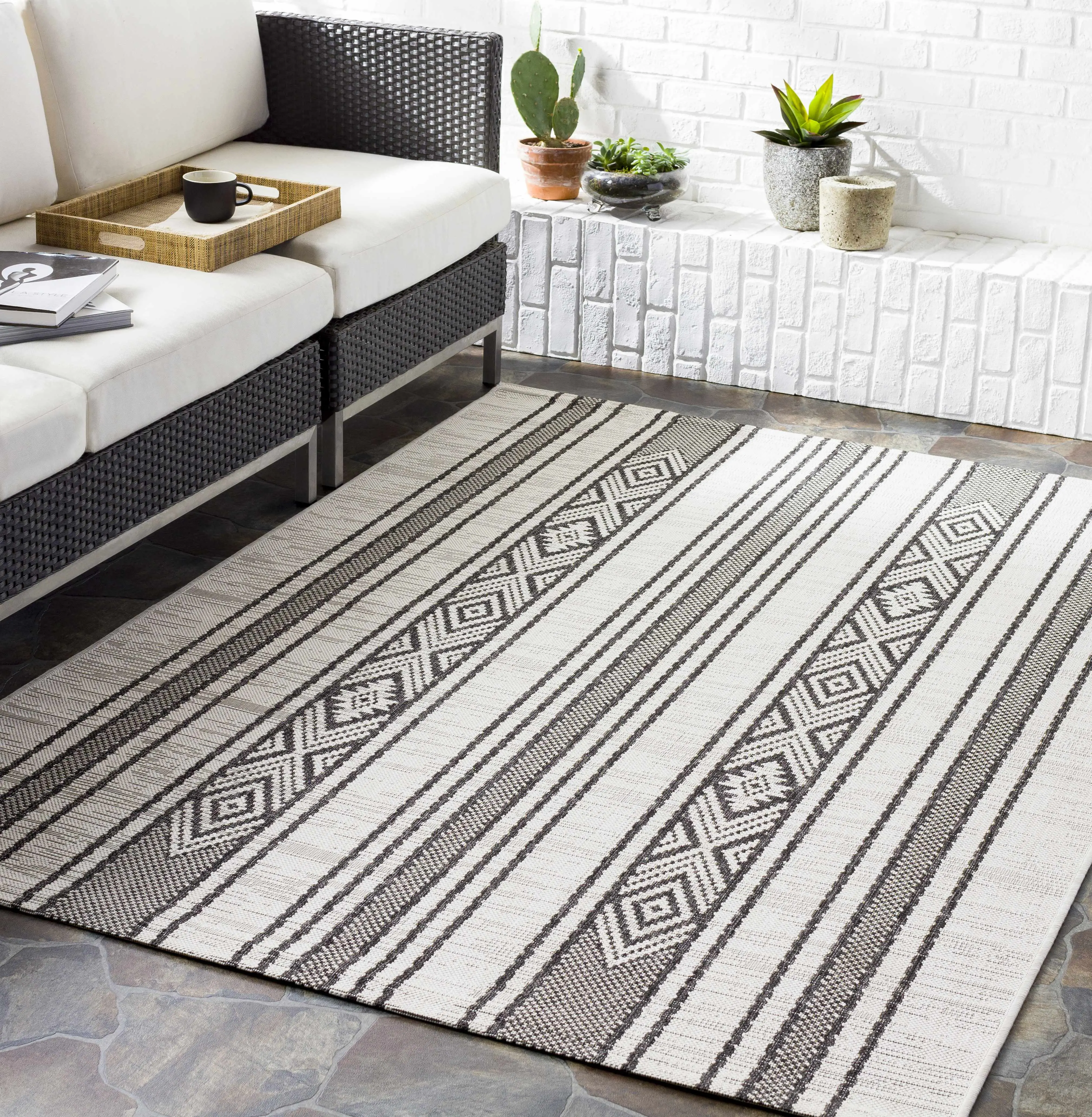 Cowen Tribal Motif Decorative Floor Rug - Performance Rug, Clearance Item, Decorative Rug Cowen Tribal Motif Decorative Floor Rug - Performance Rug, Clearance Item, Decorative Rug