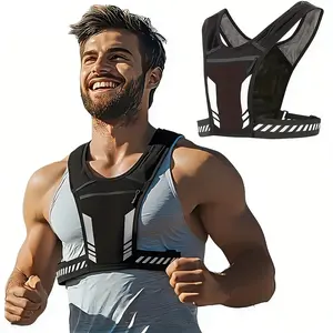 Unisex Running Chest Bag, Outdoor Sports Tactical Vest Style Chest Pack, Versatile Sportswear Accessory for Men and Women