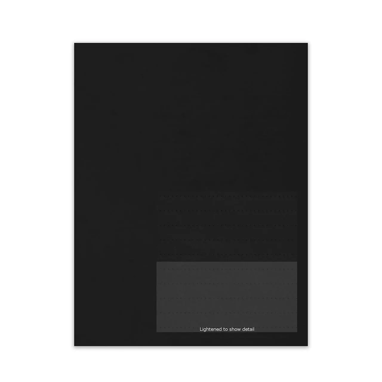 Deluxe Black Paper Pad, Lined