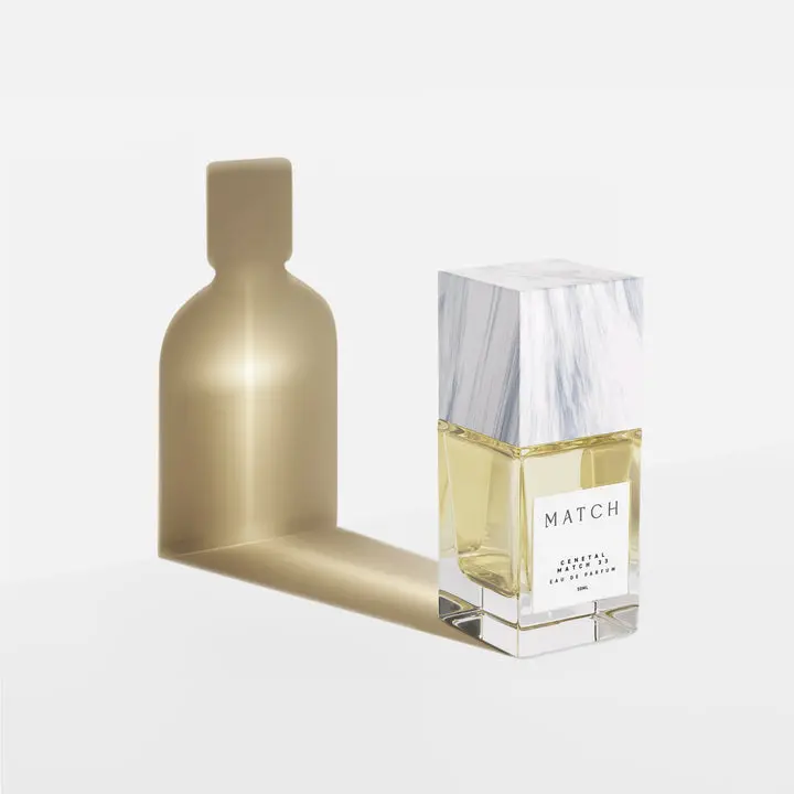Match 33 Perfume, a Sensual Unisex Fragrance with Woody Musk, Sandalwood, and Leather Notes - Enduring and Understated Scent, Soft Musk Warmth, Woody Cedar Start