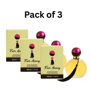 Fair Annoy Perfume Pack of 3 Long Lasting Unisex Fragrance 50ml Eau De Parfum Premium Perfume Gift Set