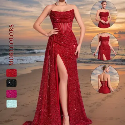 arabian nights formal dress Sleeveless Dress Arabian Nights Royalblue Dress / XS main image 1