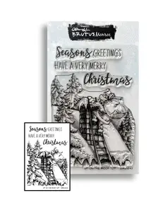 Up on the Roof Top | 4x6 Stamp Set