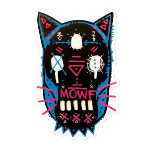 MOWF Whiskers Sticker