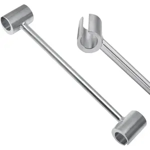 1 pc Door Hinge Gap Adjusting Wrench Tool, Upgraded Rolled Steel Door Hinges Adjustment Tool, 14-19mm Gap Adjusting Wrench