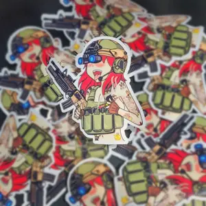 weeboo boogaloo sticker