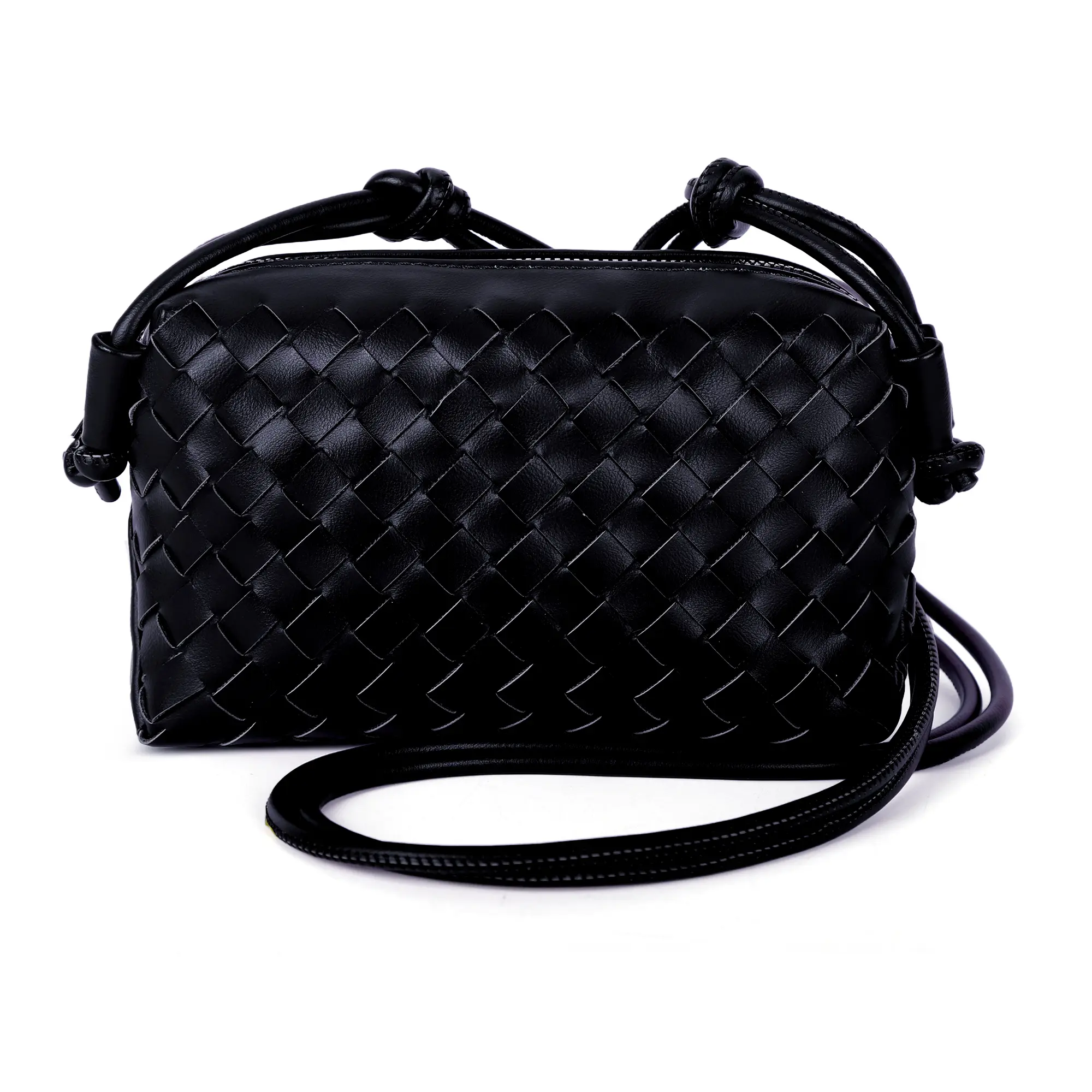 K.EYRE Handwoven Shoulder Bag — Perfect for everyday commuting; easily stores essentials; usable as a shoulder bag or crossbody; compact, premium, versatile fashion piece crossbody