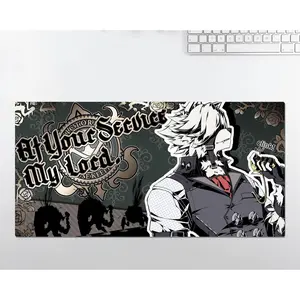 Anime Large Mouse Pad, Zenless Zone Zero ZZZ By Lycaon, Desk Mat, Mousepads ,Gaming Mousepad Keyboard Pad , Gift