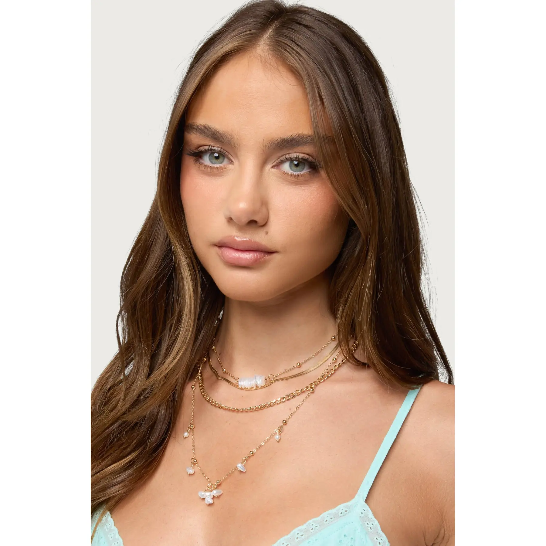 Pearly Chain Necklace Pack