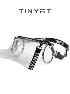 Transparent Beach Waist Pack PVC Crossbody Bag with Sand-Resistant Zipper Clear Party for Swimwear Sunscreen Keys Adjustable Strap Summer Festival Zipper Belt Bag