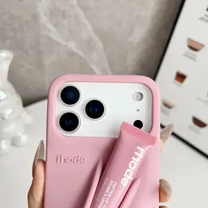 Aesthetic Lip Treatment Phone Case for iPhone 17 16 15 14 Pro Max - Trendy Y2K Gift for Women