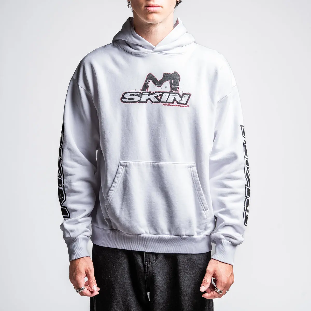 ICON - White (P/O Hoodie)