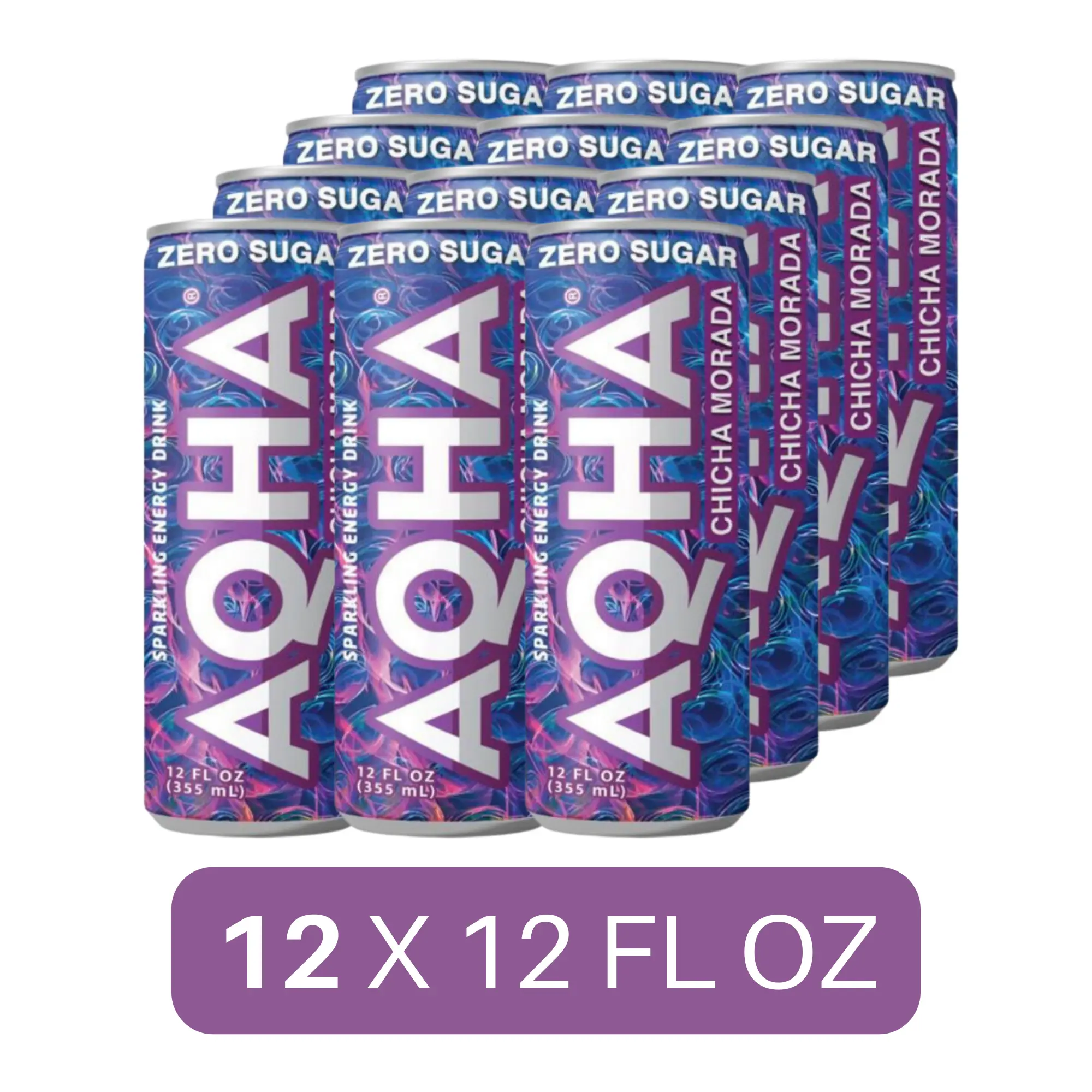 AQHA Energy Drink, Sparkling Chicha Morada AQHA Energy Drink, Sparkling Chicha Morada
