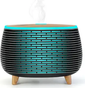 Diffuser For home Diffuserlove Essential Oil Diffusers 400ML Aromatherapy Air Diffuser for Home Bedroom Office Room Aroma Diffuser with 7 Color Lights Intermittent Mist Mode bourbon humidifier