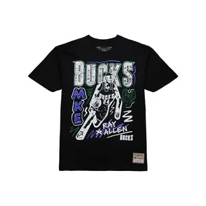 Mitchell & Ness Ray Allen Chalk It Up Milwaukee Bucks T-Shirt