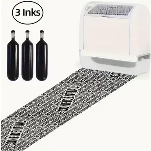 Identity Theft Protection Roller Stamp, ID Protection Ink Roller, Confidential Roller Stamp, Data Theft Protection, Security & Privacy Stamp, Privacy Assurance