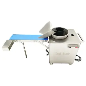 Yokoma Commercial Vertical Screw Electric Dough Rounder with Conveyor Belt, 110V, 20g-300g Capacity for Bread Making