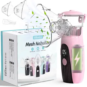 VRovire Smart Nebulizer ,USB-Powered Rechargeable Quiet Beauty & Personal Care Appliance with Self-Cleaning Mode, Gentle for Sensitive Skin, Ideal for Home & Travel Use